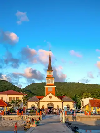 Le bourg des Anses d'Arlet